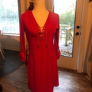 Hot pink Michael kor dress. Worn one, great condition